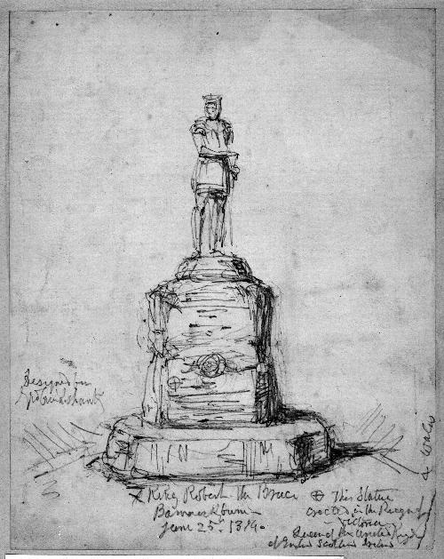 Design for a Monument to Robert the Bruce the Second