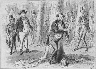 Illustration to Dickens's "Pickwick Papers," Shooting Party