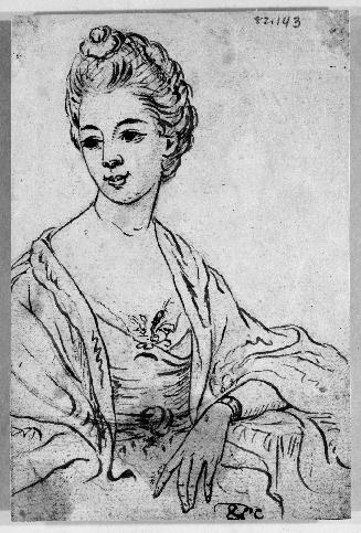 Study after a Portrait by Reynolds (?)