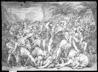 Roman Battle Scene