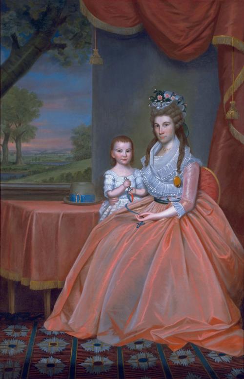 Mrs. Elijah Boardman and her Son, William Whiting Boardman