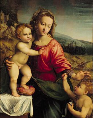 Madonna and Child with Saint John