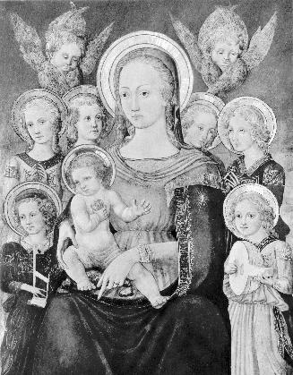 Madonna and Child with Angels