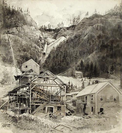 Frisco Mill, Coeur d'Alene, Idaho