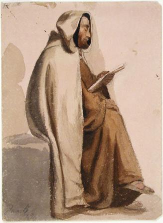 Seated Monk Reading