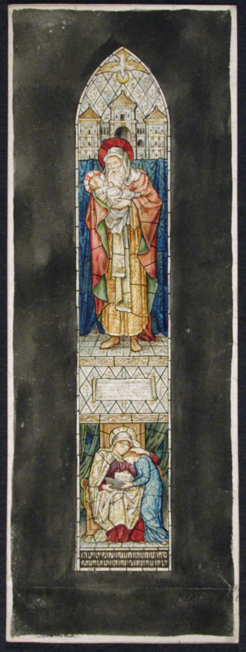 Doctor [?] and Christ Child; Saint Anne and Mary [?]