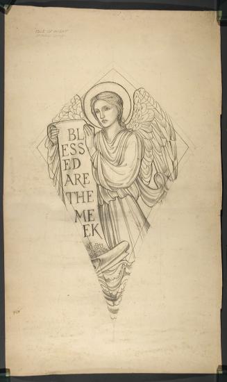 Tracery - Angel with Scroll