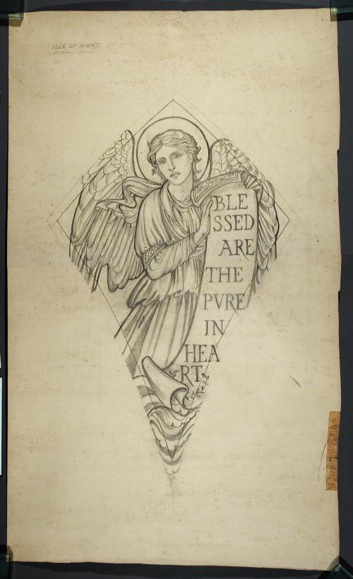 Tracery - Angel with Scroll