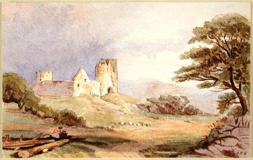 Old Castle in Wales, September 18, 1901