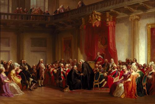 Benjamin Franklin Appearing before the Privy Council