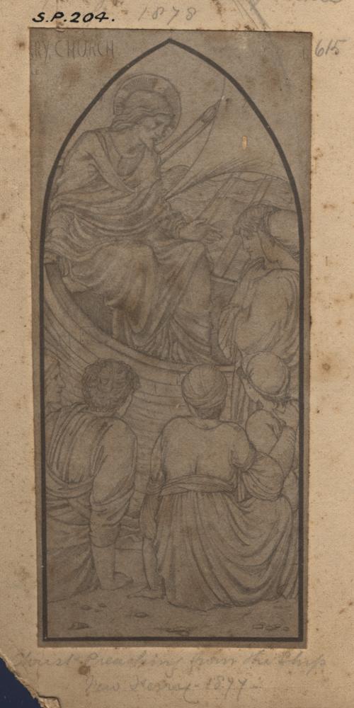 Christ Preaching from the Ship