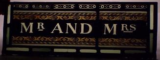 Mr. and Mrs. Panel from the David Healey Memorial Window from the Unitarian Chapel, Heywood, Lancashire