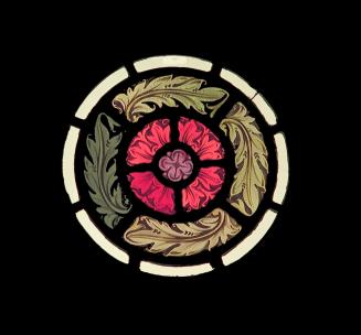 Roundel Panel from the David Healey Memorial Window from the Unitarian Chapel, Heywood, Lancashire