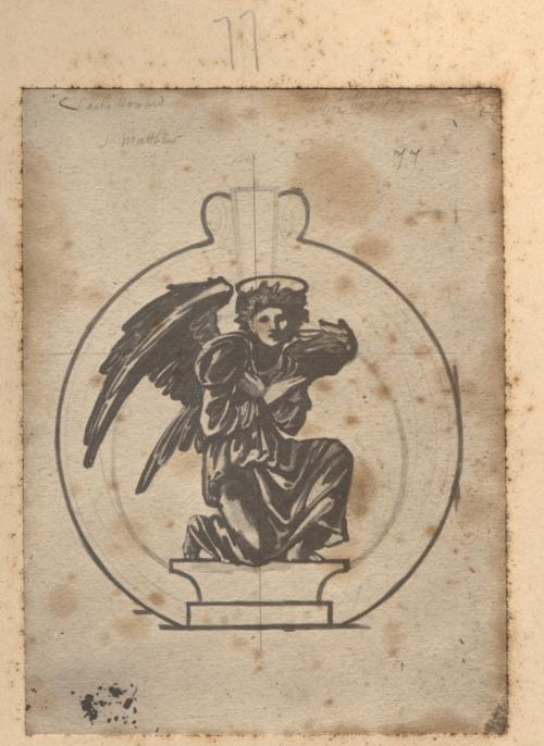 Emblems of Evangelists, Angel