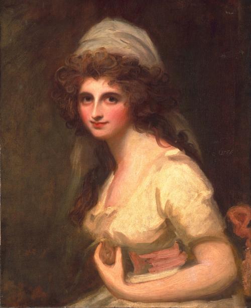 Emma Hart, later Lady Hamilton, in a White Turban