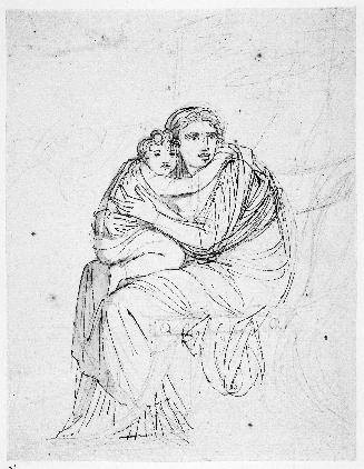 Seated Woman Holding a Child