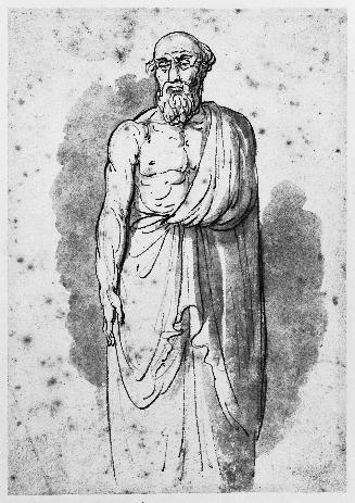 Elderly Man in a Toga