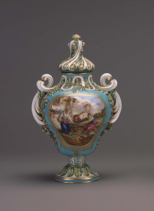 Lidded Vase