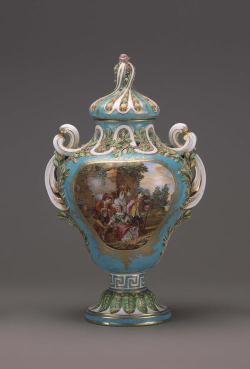 Lidded Vase