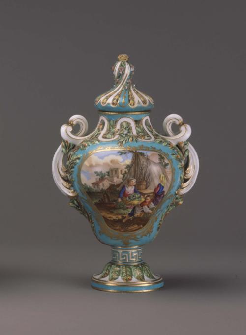 Lidded Vase