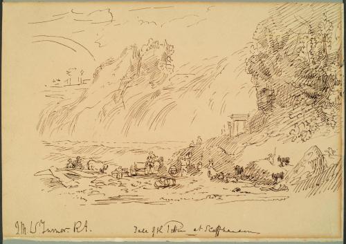 Fall of the Rhine at Schaffhausen