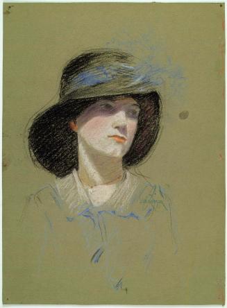 Woman in Black Hat