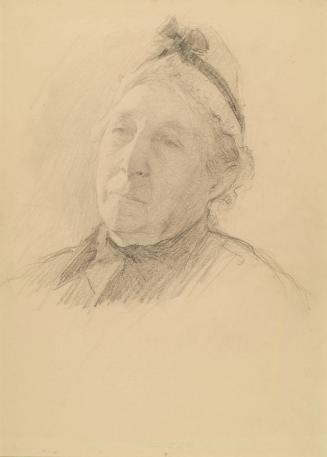 Elderly Woman in a Cap