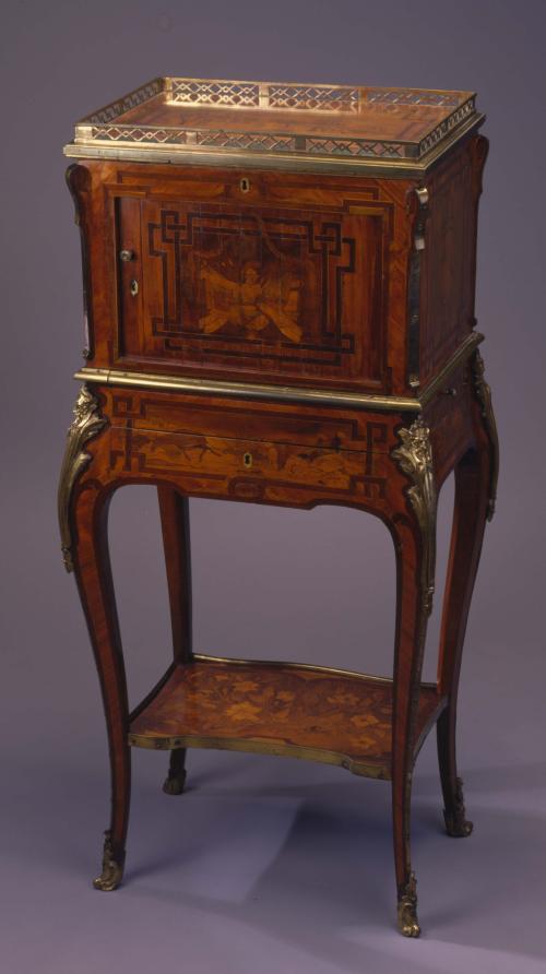 Small Upright Writing Cabinet