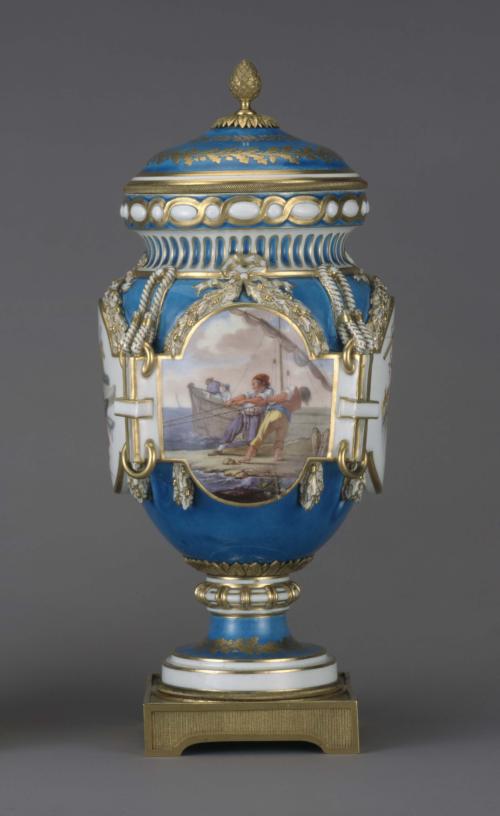 Lidded Vase