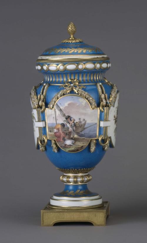 Lidded Vase