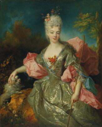 Mary Josephine Drummond, Condesa de Castelblanco, as Astrea