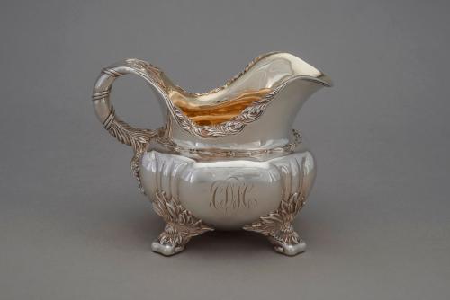 Creamer with gilt interior