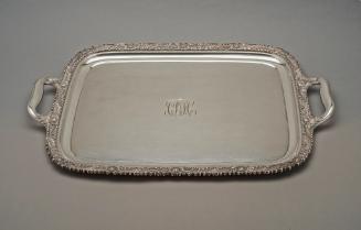 Cushion-shaped tray