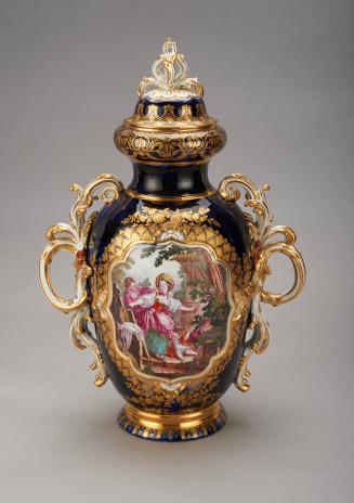 Vase with cover