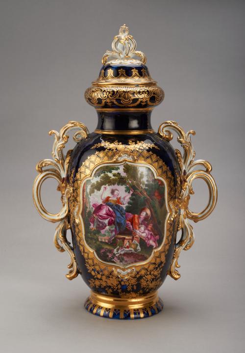 Vase with cover