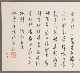 Calligraphy 調脂弄粉