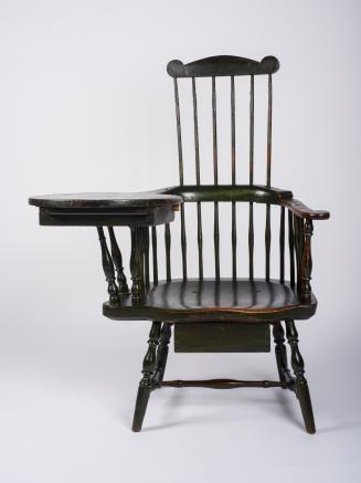 High-back Windsor Armchair with Writing Arm