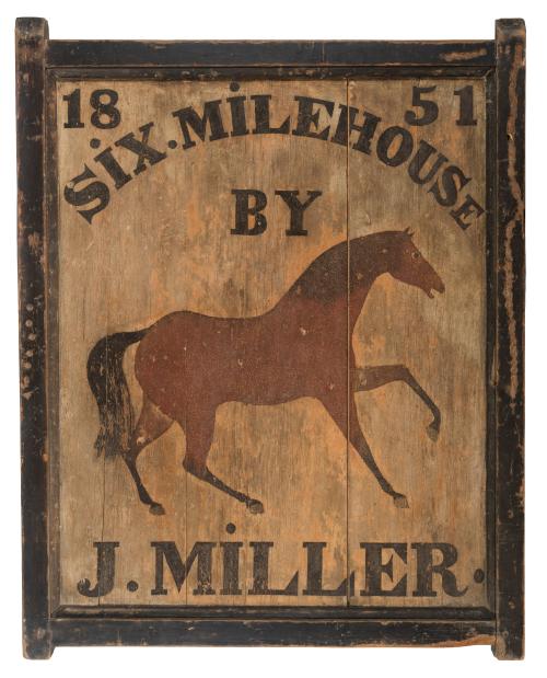 “Six Mile House” Tavern Sign