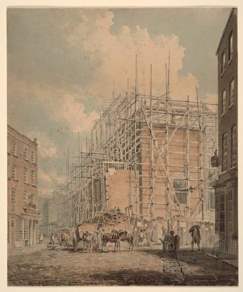 Rebuilding of Drury Lane Theater