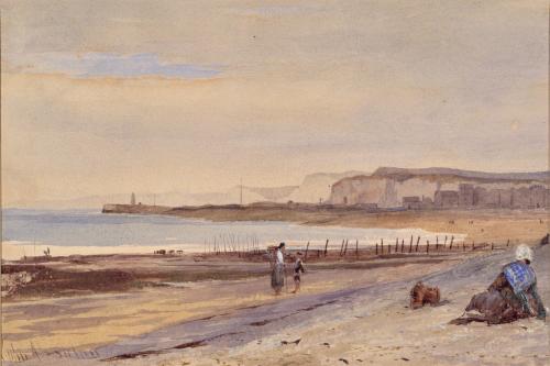 English Seaside Scene