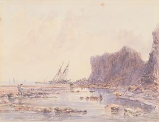 Coast Scene with Wreck