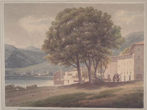 Italian Lake Scene