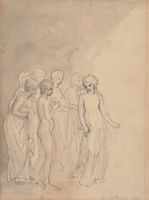 Seven Female Figures