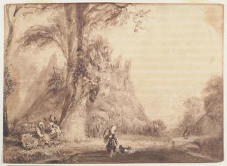 Landscape with Large Tree