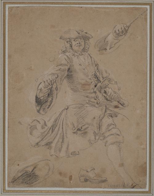 Study of a Man on Horseback