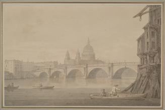 Blackfriars Bridge and Saint Paul's