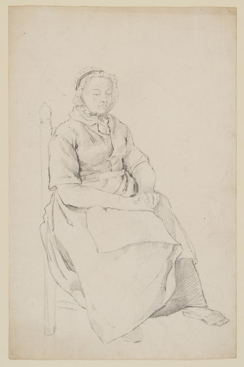 Seated Country Woman