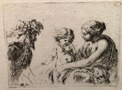 Satyr with Woman and Child