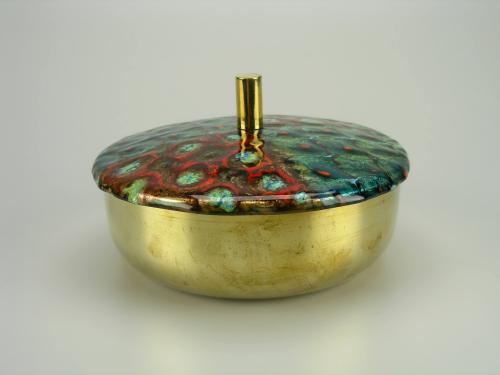 Lidded Brass Box