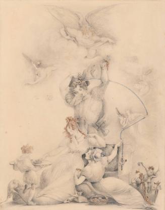 Illustration to "Rape of the Lock," Canto III